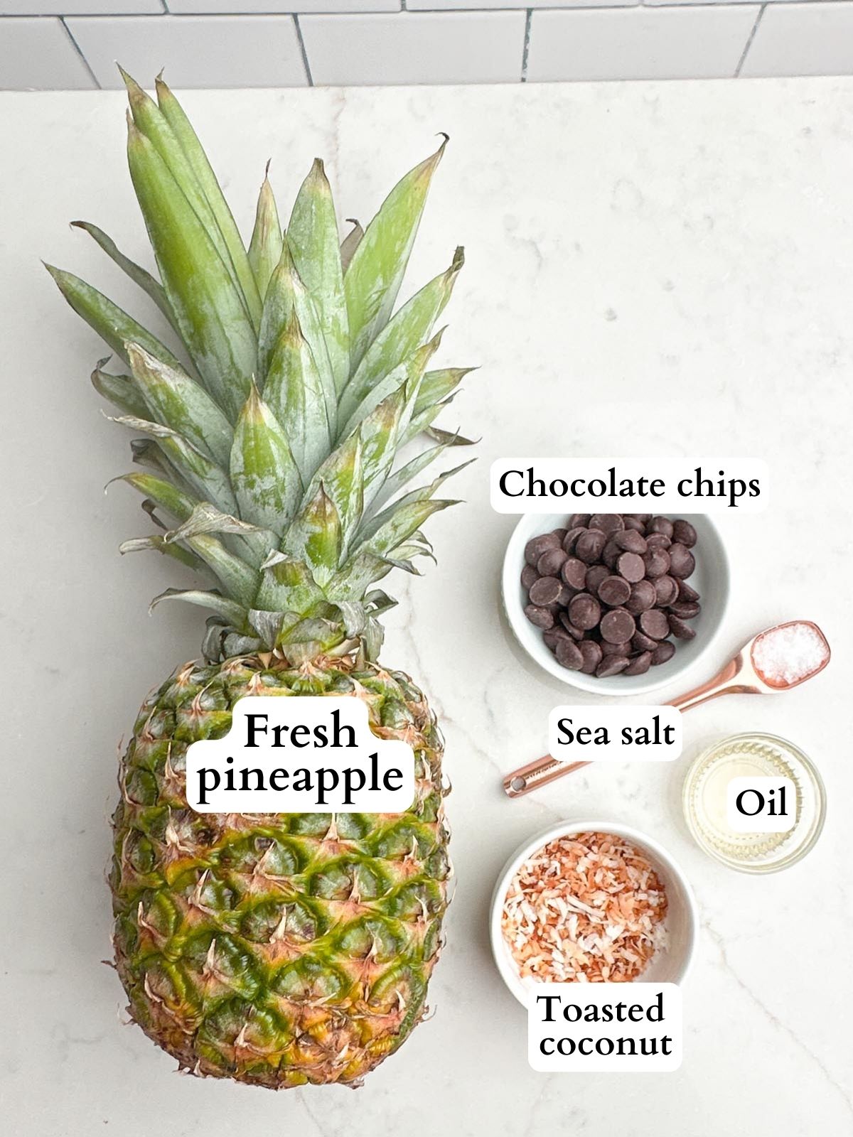 chocolate covered pineapple ingredients