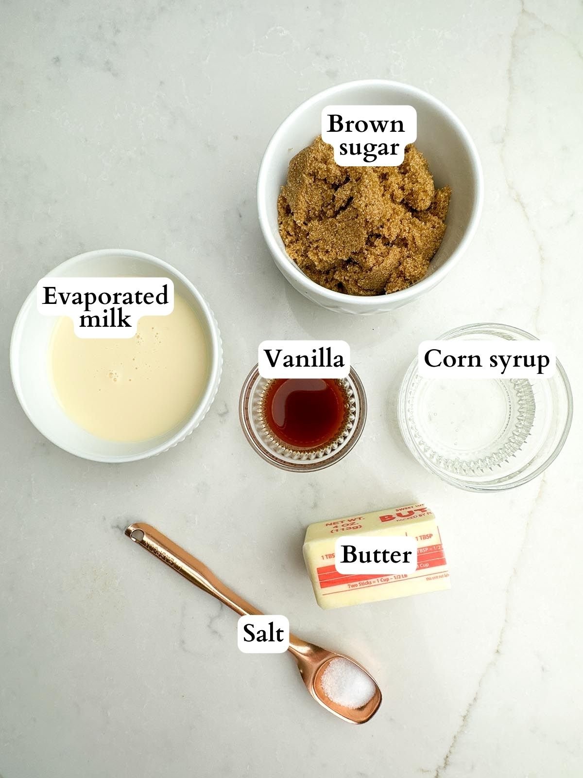 brown sugar caramel sauce ingredients.