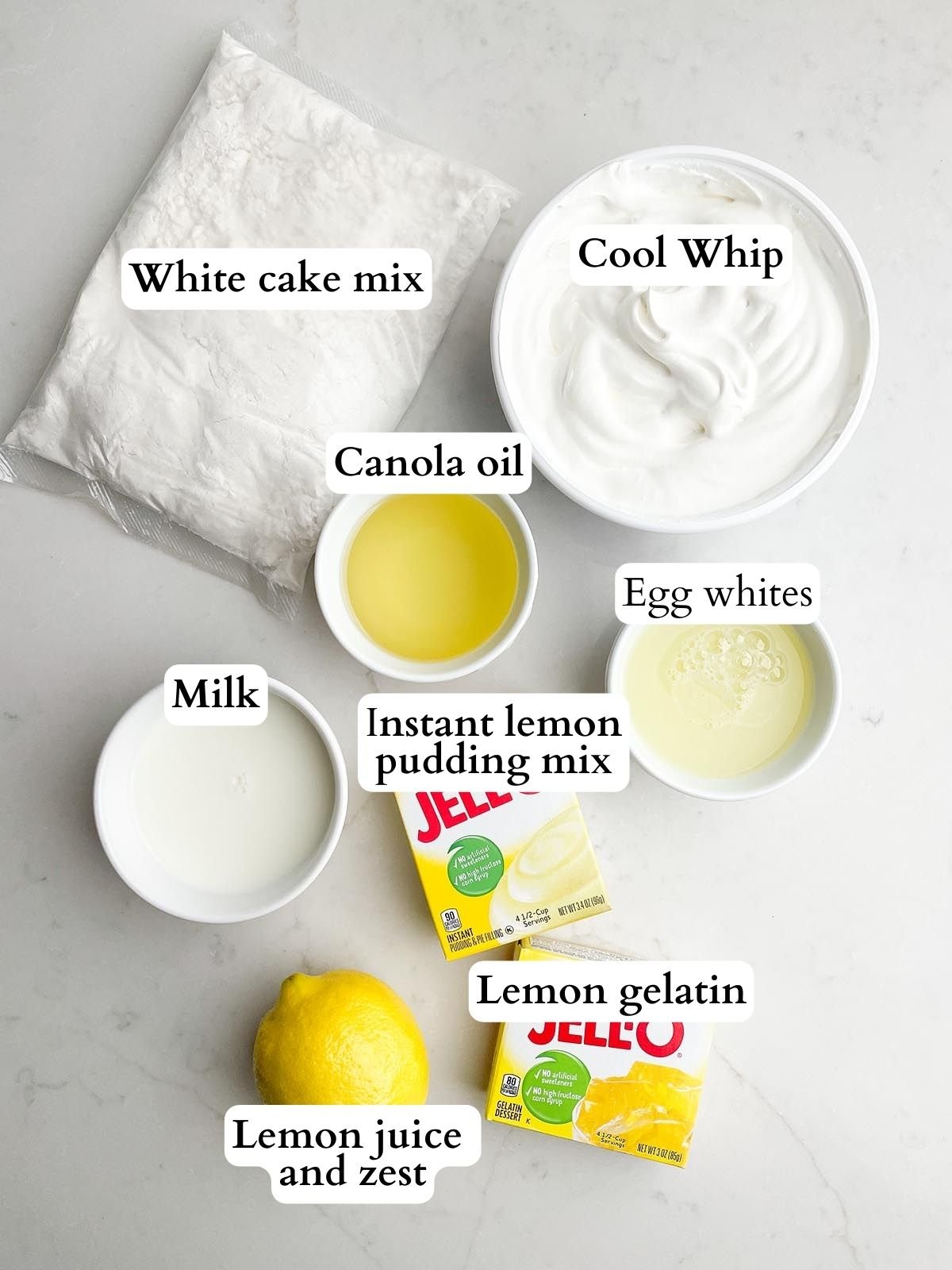 lemon poke cake ingredients