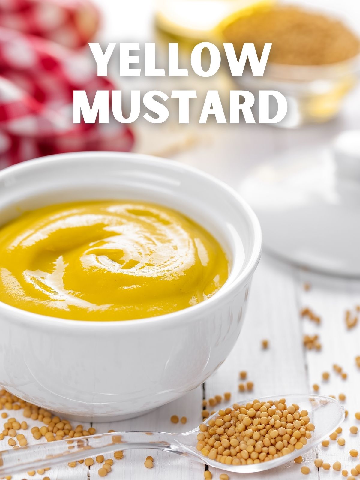 white bowl with yellow mustard