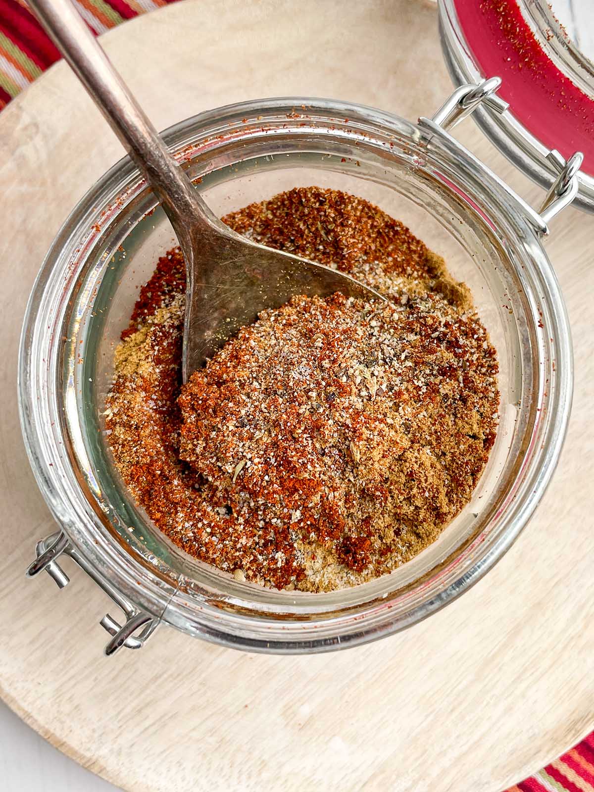 spice jar with mild taco seasoning