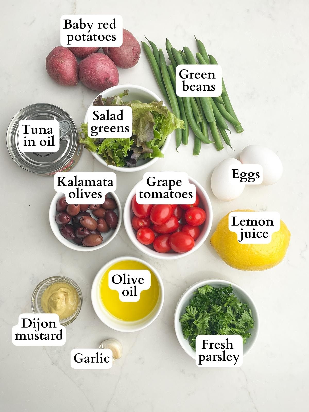 tuna nicoise salad recipe ingredients